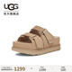 UGG夏季新款女士舒適厚底露趾可調(diào)式束帶涼拖鞋 1155458SAN|沙色 38