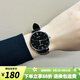 卡西歐（CASIO）手表女 指針系列 輕奢簡約休閑女表 大表盤石英表學(xué)生表考試表 LTP-VT01L-1B 店長推薦