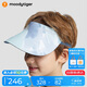 moodytiger兒童空頂帽防曬帽夏季男女童3D可折疊輕便遮陽太陽帽運(yùn)動(dòng)棒球帽子
