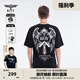 BOY LONDON潮牌短袖秋季男女同款燙鉆銀幣黑色時(shí)尚T恤N01002 黑色 XL
