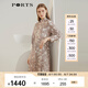 PORTS寶姿女裝 秋冬新品長袖中長連衣裙LL9D090LPS031 駝色 XL (10)