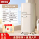 MESG德國摩根MESG【一級能效】復(fù)古冰箱迷你小型歐式雙門冷藏冷凍節(jié)能靜音辦公室雙開門電冰箱二門家用 雙門159L（下冷藏105L+上冷凍54L）節(jié)能