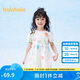 巴拉巴拉童裝女童公主裙2024夏季兒童連衣裙寶寶裙子文藝網(wǎng)紗208224111011
