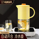 閃閃優(yōu)品涼水壺玻璃水壺耐高溫加厚食品級冷水壺大容量家用儲水泡茶扎壺 涼水壺 1800ml【耐冷耐熱】
