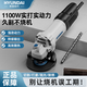 HYUNDAI角磨機(jī)手磨機(jī)正品磨光機(jī)迷你切割機(jī)手持電動(dòng)角磨機(jī)家用手砂輪機(jī) 【950W側(cè)開關(guān)】28件全能切磨套餐