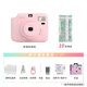 POPOTO全新正品拍立得 一次成像相機含精美禮盒 禮物可愛(ài)迷你含相紙女生 玫瑰粉 含水晶殼【10張相紙】