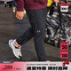 安德瑪（UNDERARMOUR）男子彈力梭織訓練運動長褲1380358 黑色001 L