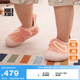 耐克（NIKE）官方男女童SWOOSH 1嬰童易穿脫運(yùn)動(dòng)鞋魔術(shù)貼學(xué)步鞋F(xiàn)B3244 602水洗珊瑚紅/棉布白/杏粉 21