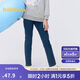 巴拉巴拉女童牛仔褲2025春裝兒童小腳褲子中大童時尚繡花長褲209125108005