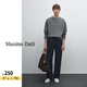 Massimo Dutti折扣升級(jí)2025男裝休閑通勤風(fēng)簡(jiǎn)約素色高領(lǐng)針織衫00951349 藍(lán)灰色 M 尺碼偏小