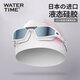 WATERTIME/水川 泳鏡防霧游泳鏡女士高清鍍膜泳帽護發(fā)游泳眼鏡游泳帽套裝