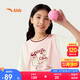安踏兒童短袖T恤女童籃球服2025夏季速干衣寬松運(yùn)動上衣362528103