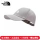 The North Face 北面運(yùn)動(dòng)帽男女新款戶外棒球帽遮陽(yáng)透氣休閑帽子硬頂鴨舌帽4VSV A91/灰色 OS/均碼/57.8cm