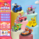 汪汪隊(duì)立大功（PAW PATROL）汪汪隊(duì)玩具狗狗巡邏隊(duì)男女孩玩具兒童生日禮物 救援車6輛套裝【車狗分離】