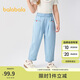 巴拉巴拉童裝兒童長褲涼感牛仔褲女童2025夏季褲子松緊腰208225108008