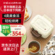 麗克特（recolte） 日本迷你三明治機mini早餐機 加厚封邊防溢煎餅機烤面包電餅鐺加深電餅檔家庭用小型吐司機電煎鍋 迷你三明治機-日本品牌-暖霧白-RPS-3 （W）