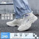 李寧啟星丨老爹鞋女鞋網(wǎng)面透氣減震回彈云科技休閑運(yùn)動(dòng)鞋ARLS024