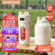 小質(zhì)榨汁杯榨汁機便攜式小型果汁機冰沙機果汁杯奶昔機攪拌機水果蔬菜可碎冰家用充電隨身破壁 升級數(shù)顯款+12葉刀頭+制冷冰桶【套裝GB02P】 GB02系列