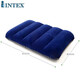 INTEX植絨充氣枕頭旅行枕成人充氣枕午休枕便攜戶(hù)外家用露營(yíng)可折疊 充氣枕頭