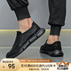 回力（Warrior）休閑鞋男一腳蹬單鞋樂福鞋透氣懶人鞋男鞋 WXY(JS)-1565 黑色 41 