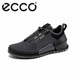 愛步（ECCO）男鞋時(shí)尚網(wǎng)面運(yùn)動(dòng)休閑鞋舒適百搭緩震跑步鞋健步鞋800674 黑色 單層 41