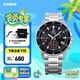 卡西歐（CASIO） EDIFICE EFV-540商務時尚男士表 通勤百搭石英男士手表 EFV-540D-1AVUPR100米防水