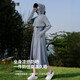 康博（combo）防曬衣女夏季收腰全身長款騎行冰絲防曬長裙防紫外線戶外學(xué)車風(fēng)衣