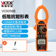 勝利儀器（VICTOR）鉗形表 數(shù)字電流表 交直流鉗形萬用表 鉗型萬能表智能家用 VC6056B【1000A交直流  測電容】