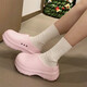 阿迪達斯 （adidas）三葉草 adiFOMStan 夏季耐磨厚底穆勒鞋透氣休閑運動(dòng)拖鞋 IE0480 38