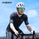 INBIKE夏季騎行服套裝男女山地公路自行車(chē)衣服單車(chē)裝備 風(fēng)逸-黑色短袖 2XL