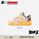 STARTER【聯(lián)名新品】加菲貓聯(lián)名音浪鞋25新款休閑增高鞋子 黃色四季款 40
