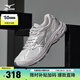 美津濃（MIZUNO）新款男女跑步運動鞋 都市運動搭配透氣復古機能跑步鞋 RACER V2