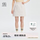 KOLON SPORT/可隆短裝裙褲 女子夏季戶外運動涼感防潑水防曬短褲 LKHP4MT600-OT 燕麥灰 M 165/74A