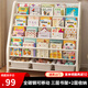 姍姍木藝可移動書架家用繪本架閱讀區(qū)移動玩具收納架簡易書柜落地置物架