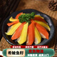 紅黃希鯪魚籽即食刺身冷凍西鱗魚籽生魚片壽司料理三文魚伴侶 6條裝(紅黃各3條)配芥末醬油