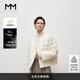 麥檬MM麥檬23年秋冬新款設計感優(yōu)雅小香風(fēng)白色羽絨服外套女5EA980081 本白色5EA980081 XL