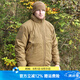 赫利肯戶外L7防寒高保暖棉服男 Helikon 冬季保暖加厚夾克滑雪登山服 狼棕（L7普通版） S (高165-175cm 重140-160斤)