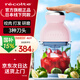 麗克特（recolte）日本品牌料理機家用多功能小型便攜輔食機嬰兒打果汁機打碎機攪拌機冰沙碎冰 研磨機絞肉料理機 純銅電機-日本品牌-櫻花粉-RCP-3（PK）