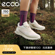 愛步（ECCO）休閑鞋女 25年跑步鞋時(shí)尚百搭輕便拼接運(yùn)動(dòng)鞋女鞋 奧途824333 砂礫灰/石灰色/灰白色 37