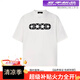 GOODBRAND 朱志鑫同款鏤空彩鉆印花短袖T恤Hip hop good blood 白色 S