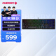 CHERRY櫻桃 MX3.0S機械鍵盤 游戲鍵盤 電競鍵盤 辦公電腦鍵盤 RGB混光鍵盤 合金外殼 無鋼結構 黑色紅軸