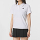 阿迪達斯（adidas）t恤女裝 秋季新款快干涼爽網(wǎng)球運動(dòng)短袖翻領(lǐng)POLO衫 JZ4925/白色 雙扣polo領(lǐng) 2XL