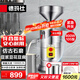 德瑪仕(DEMASHI)豆?jié){機商用打漿機漿渣分離磨漿機 大容量石磨全自動豆汁機豆腐腦機家用早餐店用MJ-105A
