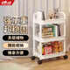 小魔小推車置物架落地多層零食架可移動(dòng)廚房浴室衛(wèi)生間嬰兒用品收納架