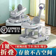 赟婭2025款學(xué)步車(chē)1-3歲防o型腿嬰兒多功能助步車(chē)兒童可折疊手推防側翻 灰色頂配款+餐盤(pán)+音樂(lè )+推把【不含腳墊】 小月齡嬰兒六一兒童節生日禮物