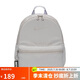 耐克（NIKE）兒童雙肩包 小巧玲瓏旅行包書包休閑包DR6091-078 蒼野灰