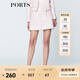 PORTS寶姿  新品商場同款女裝優(yōu)雅撞色半截裙A字裙SN8S001HFQ057 粉紅混色 8