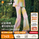 moodytiger【仙女家族】女童微喇褲涼感防曬25年夏季新品高彈速干兒童運(yùn)動(dòng)褲
