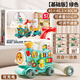 JaBaDaBaDo寶寶玩具小火車(chē)學(xué)步車(chē)早教益智嬰兒一歲兒童周歲禮物男女1-2-3歲綠色基礎款【四合一小火車(chē)】學(xué)步車(chē)