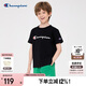 Champion【涼感科技】冠軍男女童短袖T恤2025夏季新款大小童親子裝上衣
